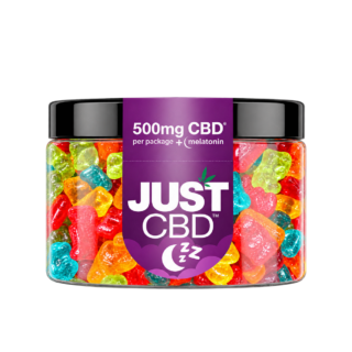 JustCBD CBD Gummies for Sleep with Melatonin 250mg - 500mg - 1000mg - 3000mg