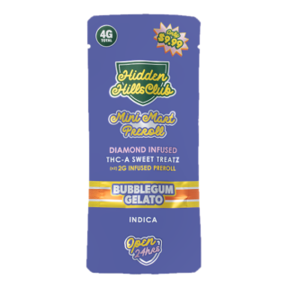 Hidden Hills Club Mini Mart THCA Diamond Infused Pre-Roll 2x2G